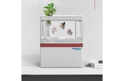 China Mini Table USB Aquarium Fish Tank With Light LED Display 18CM Hight supplier