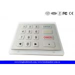 USB / PS2 Interface Stainless Steel Numeric Key Pad  with 16 Flat Keys