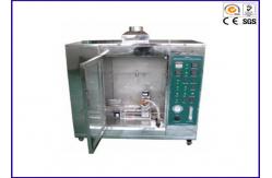 China Automatic Electronic Spark Vertical Flammability Tester 40mm Flame Height supplier