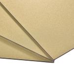 3mm Thick Sparkle Aluminum Composite Panel Fireproof Grade A2/B1 for sale