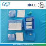Level 3 Soft SMMS Disposable Sterile C-Section Surgical Drapes Caesarean Pack