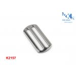 Fashion Style Metal Strap Slides , Metal Slide Adjuster 38mm Inner Size for sale
