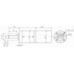 24 Mm OD bldc Planetary Gearbox Gear Motor Built In Driver