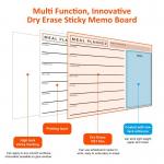 Multifunction Combination Creative Reusable Calendar Planner Sticky Dry Erase Board OEM