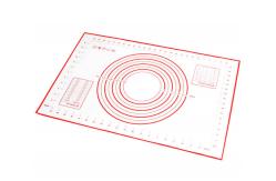 China Silicone Pastry Mat Non Stick Baking Mats with Measurements Dough Rolling Mat supplier
