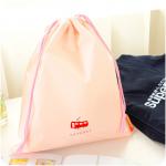 Reusable Sports 210D Polyester Drawstring Bag Backpack Promotional for sale