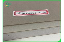China Compressed Wrapping Grey Board Paper 2.4mm Thickness Book Cover Sheets supplier
