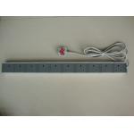 Universal 10 Outlets European Power Strip / Flat Plug Power Bar 250V 13A for sale