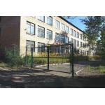 Customizable Steel Fence Sliding Gate For House And Garden 5.0m Width for sale
