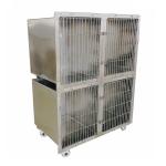 Sturdy Custom Metal Products / Stainless Steel Dog Cage With 4 Caster Wheels for sale