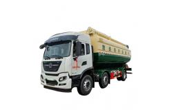 China Dongfeng 8x4 32.6cbm Bulk Extruded Feed Truck Bulk Feed Truck supplier