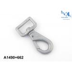 Versatile Bag Snap Hook With Antique Bronze , Matt Silver Plating for sale