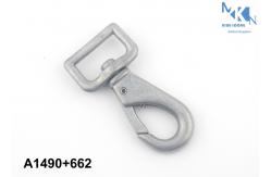 China Versatile Bag Snap Hook With Antique Bronze , Matt Silver Plating supplier