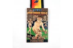 China Ironman Triathlon Medals For Awards Custom Event Medals Simple Souvenirs supplier