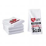 Personalized Polyester Waffle Weave Towel For Sublimation Blanks 40*60cm for sale