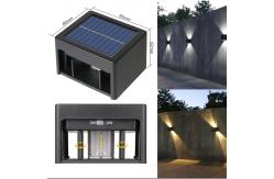 China Powered IP65 Waterproof Solar Wall Light Lamp Pathway Decking Street For Landscape supplier