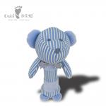 18cm Baby Soft Educational Toys Huggable Loveable Rattle Bear Plush Toy for sale