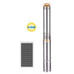 3LCII Series Plastic Impeller Solar Water Well Pumping Systems In Built Controller for sale