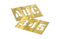 China Brass Rectangle Custom Stencil Adjustable Interlocking for Paint Stencil supplier