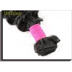 6A Unprocessed Virgin Human Hair Deep Wave Natural Black 1b# , Avoid Shedding
