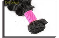 China 6A Unprocessed Virgin Human Hair Deep Wave Natural Black 1b# , Avoid Shedding supplier