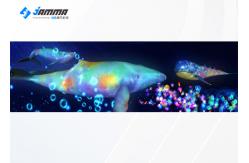 China 800W 3D AR 25 Interactive Floor Projection Game For Wedding supplier