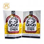 Custom Logo Snack Packaging Bag Premium Food Grade PET Stand Zipper Gravure Printed For Cashew Nuts Coconut Chips for sale