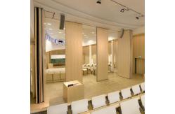 China Modern Acoustic Movable Partition Wall System / Sliding Folding Partition supplier