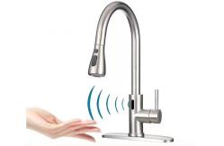 China 3.33L/min Motion Activated Pull Down Kitchen Faucet supplier