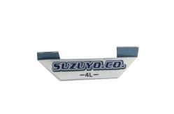 China Custom Woven Damask Clothing Labels Mitre Folded Woven Labels Hanger Loop supplier