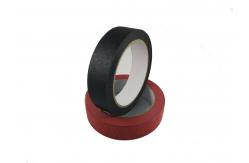 China High Temperature Automotive Black Masking Tape For Painting Cars supplier