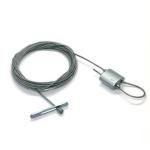 Looping Type Black Cable Gripper Steel Wire Rope Easy Adjuster Hanging Kit for sale