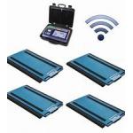 Automotive Electronic 200T Mobile  Truck Axle Scales With LED LCD Display for sale