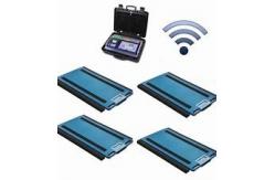 China Automotive Electronic 200T Mobile  Truck Axle Scales With LED LCD Display supplier