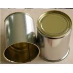 Eco friendly Round Food Black Aluminum Can Bottom Easy Open Can Covers