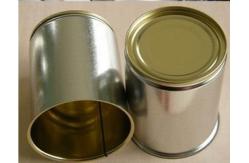 China Eco friendly Round Food Black Aluminum Can Bottom Easy Open Can Covers supplier