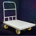 1750mm Height Zinc Plated Steel Q235 Supermarket Trollry for sale