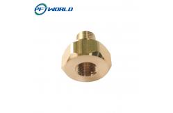 China Precision CNC Brass Metal Parts Turning Machining Copper Service supplier