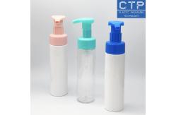 China PE Plastic Facial Foam Pump ,  Sanitizer Bottle Pump 0.8cc output supplier