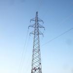 Steel Q235B Q345B Q420 Double Circuit Transmission Line Tower for sale