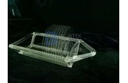 China SAW grade Y128 Cut LiNbO3 Wafer DSP Cassette Pack 0.5mm supplier
