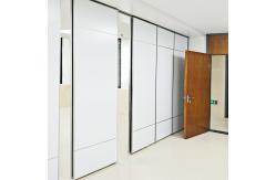 China Customized Foldable Operable Sliding Partition Walls Floor to Ceiling Aluminum Frame supplier