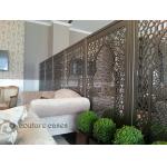 Aluminum Panel Folding Room Divider Fireproof Acoustic Divider Screen