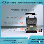Hydraulic Oil Testing Equipment SH302A Portable Oil Particle Counter Photoresistance Method for sale