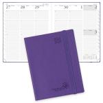 Medium 6.5 X 8.5 Inch Purple Weekly Planner JUL 2023 To JUN 2023 for sale