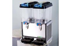 China Magnetic Rotating Fruit Juice Dispenser Twin Bowl 600W Thermostatic Control supplier