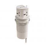 110v Desktop Power Outlet Pop Up Socket Four Sides For Home