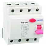Din Rail IP 20 Protection RCCB Circuit Breaker 4P 10mA 30mA 100mA 300mA 500mA for sale