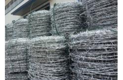 China Zinc Coated Barbed Wire Fence For Enhanced Security And Protection supplier