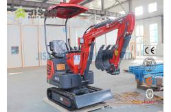 China 0.95t Operating Weight Mini Crawler Digger 2740m Max Digging Radius supplier